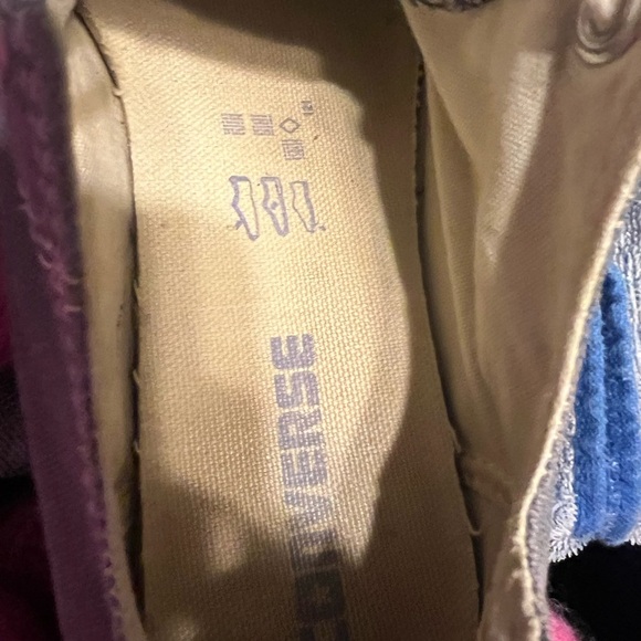 Chuck Taylor Converse All Star Low Top Blue Womens  8 Men's 6 - Picture 5 of 6